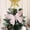 Pink, variant on YIMWNYI Christmas Decorative Butterflies, Sparkling Ornaments, Holiday Accessories, Elegant Tree Decorations, Reusable Clip-On Butterflies for Christmas/Wedding/Festival Decor