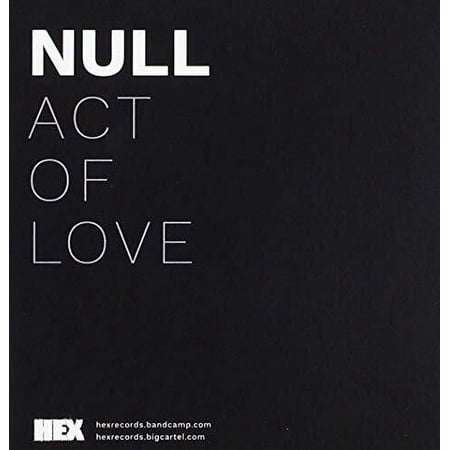 Null - Act Of Love - Music & Performance - CD