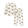thumbnail image 2 of Uemuo Sea Turtle Pattern Womens Pajama Sets,PJ Set for Women,Pajamas for Women Logo,Long Sleeve Pajama Set for Women,Soft Long Sleeve Top With Pants-X-Large, 2 of 9