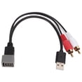 thumbnail image 4 of Audio Input Adapter Cord, Multifunctional Car  Cable  Compatibility Easy Operation Clear Sound  For Auto, 4 of 8