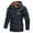 Dark Blue, variant on Jacenvly Rain Jacket Men Waterproof Windproof with Hood Pocket Mens Winter Coats Lightweight Warm Fashionable Casual Coats Hiking Mountain Ski Outdoor Sports Jacket