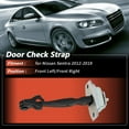 thumbnail image 3 of Unique Bargains No.804303RA0A Front Left/Front Right Door Check Strap for Nissan Sentra 2012-2019 Door Hinge Stop Stopper Limiter 1 Pcs, 3 of 6