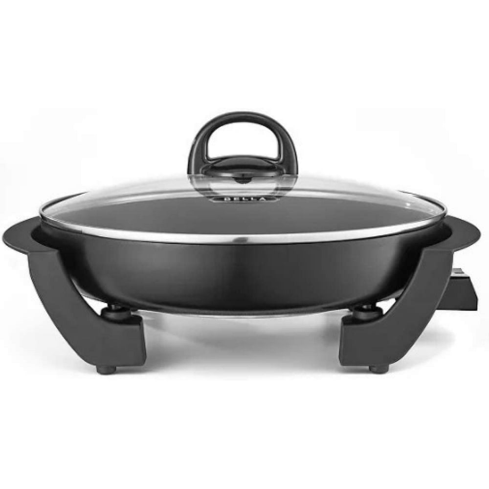 bella-black-round-electric-non-stick-skillet-12-walmart