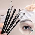 thumbnail image 2 of Professional Makeup Brushes Set 6PCS Contouring Eyebrow Eyeliner Brush Portable Soft Small Angle Eyes, 2 of 4