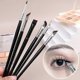 thumbnail image 2 of Professional Makeup Brushes Set 6PCS Contouring Eyebrow Eyeliner Brush Portable Soft Small Angle Eyes, 2 of 4