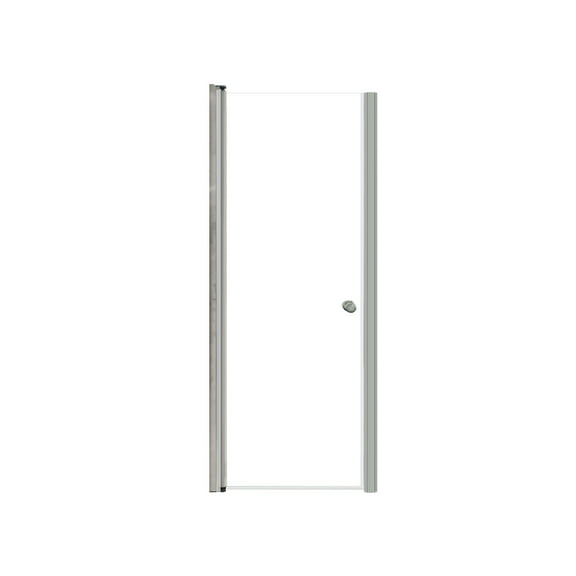 Transolid LSD287006C-BS Lyna 28-in x 70-in Pivot Shower Door, Brushed Stainless