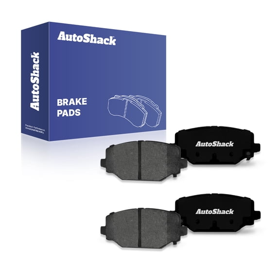 AutoShack Rear Premium Ceramic Brake Pad Set for Dodge, Chrysler & Ram, Grand Caravan 2012-2020 Journey 2012-2020 Town & Country 2012-2016 C/V 2012-2015, FWD AWD L4 2.4L V6 3.6L