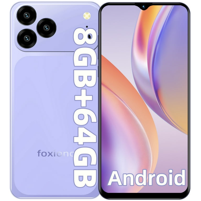 FOXIONO X28 Unlocked Smartphone,8GB+64GB,6.56