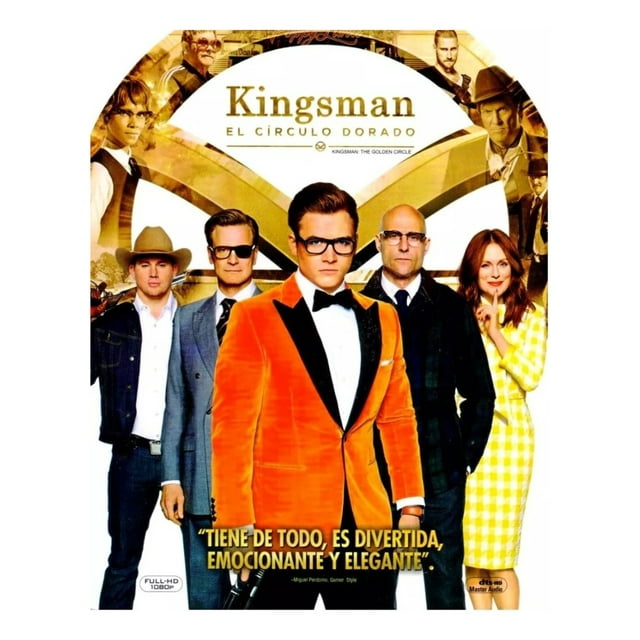 Pelicula Blu-ray Kingsman 2 El Circulo Dorado FOX 2017 Acción Audio Inglés Portugués Español
