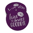 thumbnail image 1 of Inkdotpot Real Silver Foil Kiss The Miss Goodbye Bridal Shower Tags Favor Hang Paper Tags 50 Pieces, 1 of 6