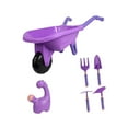 thumbnail image 4 of Juego de herramientas de jardinería para niños, juguetes de excavación para patio trasero al aire libre, tenedor, paleta, juego de rol, rastrillo, Estilo B, 4 of 8