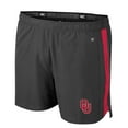 thumbnail image 2 of Men's Colosseum Charcoal Oklahoma Sooners Langmore Shorts, 2 of 3