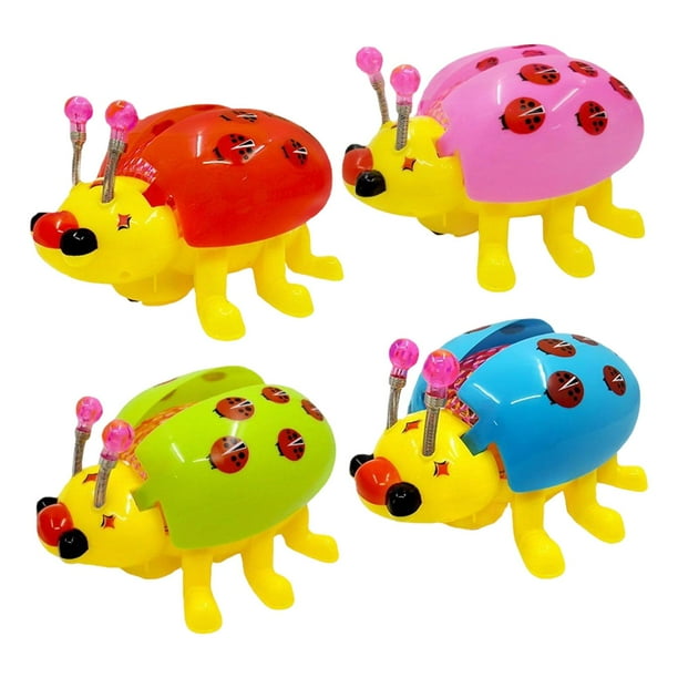 Crawling Toys Simulation Seven Star Ladybug Electric Leash Toys Kid