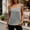 *Gray, variant on ClodeEU Women's Square Neck Sleeveless Tank Top, Loose Fit Casual Blouse,Solid Color Everyday Summer Camisole Army Green,Women's Plus L