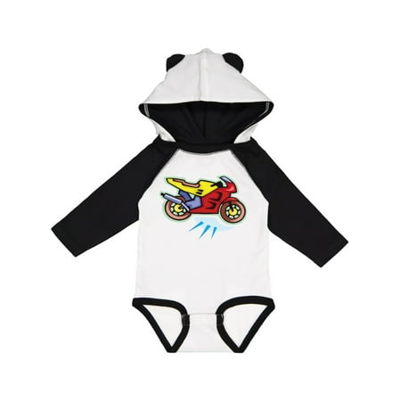 

Inktastic crotch rocket Motorcycle Gift Baby Boy or Baby Girl Long Sleeve Bodysuit