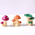 thumbnail image 2 of Simulación de conjunto de hongos, micropaisaje, dibujos animados, adornos creativos de hongos, accesorios para manualidades de resina, 2 of 5