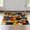 Multicolor, Pattern 4, variant on ODIKA 2'x3' Washable Accent Rug Guitar Rock Music Themed Vintage Vinyl Amplifier Motifs Record for Bedroom, Nursery, RV, Pet Friendly, Bedside Mat
