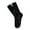 Black, variant on Autumn Winter Thick Warm Coffee Knit Long Socks For Women White One Size