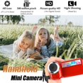 thumbnail image 3 of Video Camera Camcorder 16MP Video Recorder Camera Vlogging Camera For YouTube TikTok Digital Camera Recorder Kids Camcorder With 2in LCD Screen, 16X Digital Zoom For Teens Beginners, 3 of 9