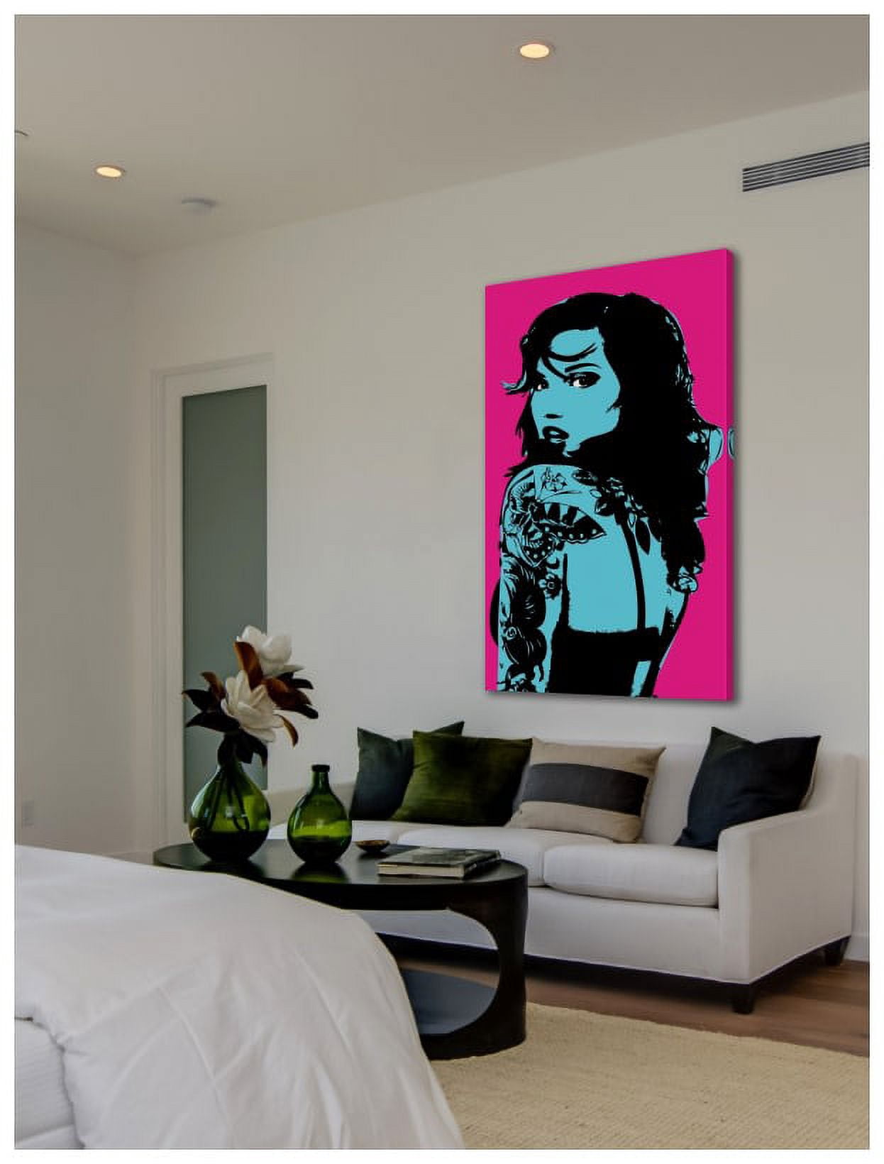 Marmont Hill Inc Marmont Hill - Girl 1 Print on Canvas