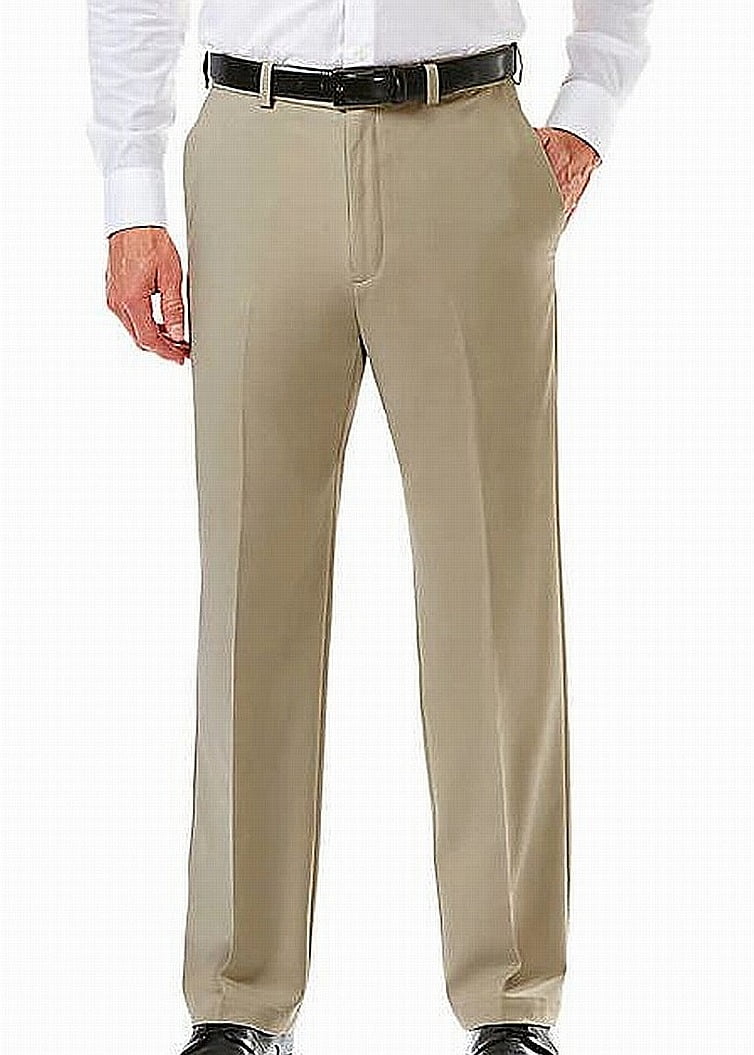 Haggar Haggar Mens 40x30 ClassicFit Dress Flat Front Pants Walmart