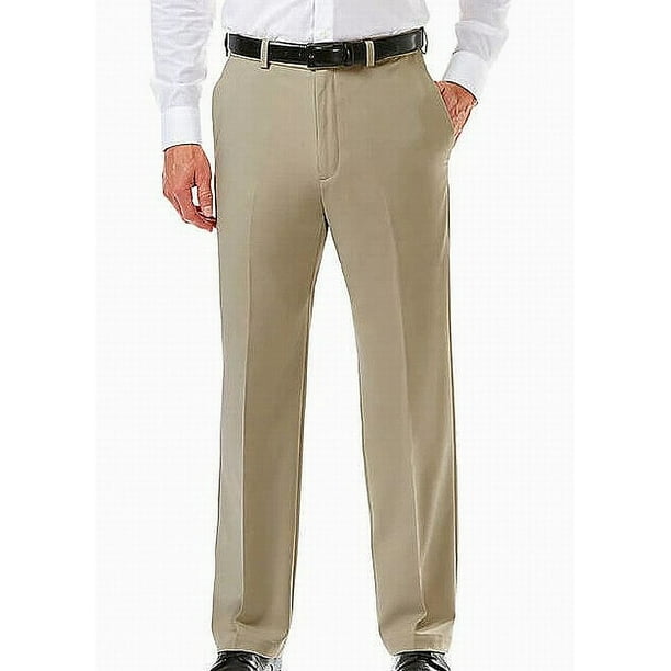 Haggar Haggar Mens 40x30 ClassicFit Dress Flat Front Pants Walmart