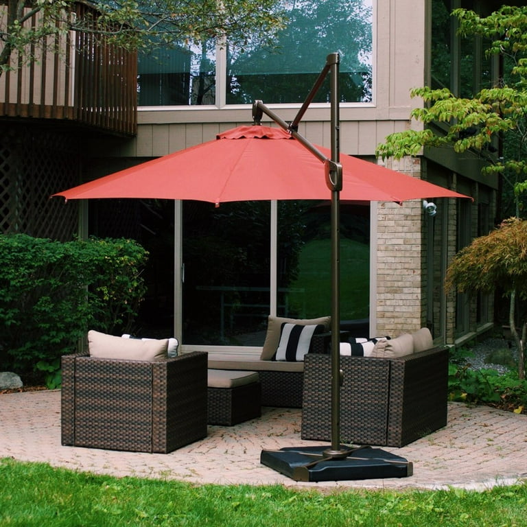 Abba Patio Cantilever Offset Umbrella Base Plate Set 4 Piece