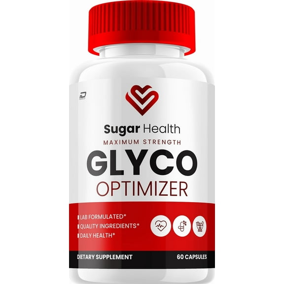 Sugar Health Capsules – SugarHealth All Natural Glycogen Support, 1 Pack, 60 Capsules