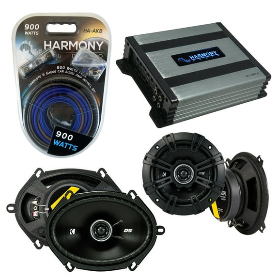 Fit Toyota Cressida: Luxury 85-87 Speaker Upgrade Kicker DS Series HA-A400.4 Amp