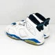 thumbnail image 5 of Ni - ke Ni - ke Boys Air Jordan 6 384665-107 White Basketball Shoes Sneakers Size 5.5Y, 5 of 5