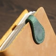thumbnail image 5 of Visland Magnetic Bookmark Retro Genuine Leather Cover Durable Notebook Accessory Office School Decoration, 5 of 7