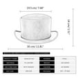 thumbnail image 3 of lanema PU Derby Hat Gentleman Magician Props for Rave Party Kids Show, 3 of 11