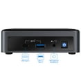 thumbnail image 3 of Intel NUC10i7FNK Mini PC, Intel Core i7-10710U Upto 4.7GHz, 32GB RAM, 2TB NVMe SSD, HDMI, Thunderbolt, Card Reader, Wi-Fi, Bluetooth, Windows 10 Pro, 3 of 8