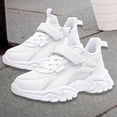 thumbnail image 2 of Otqutp Fashion Mesh Sneaker for Childrens Big Kids Boys Girls Running Sport Shoes Chunky Sole Non Slip Light Breathable Non Slip, 2 of 4