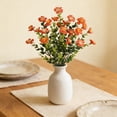 thumbnail image 4 of Eucalyptu And Camellia Artificial Plants Home Decor Artificial Flower Ornaments Fresh And Whimsical Photography Bouquets Dried Flowers, 4 of 6