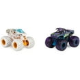 thumbnail image 2 of Monster Jam, Official Gears Soldier Fortune Vs. Galaxies El Toro Loco Die-Cast Monster Trucks, 1:64 Scale (Walmart Exclusive), 2 of 4