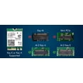 thumbnail image 3 of WiFi 6E Adapter for Intel AX210 | Tri-Band 2.4/5/6 GHz | Up to 2.4 Gbps | M.2 for PCs | Bluetooth 5.3 Compatible | Works with Intel, AMD, Windows 10/11, Linux | Model AX210NGW No vPro, 3 of 5