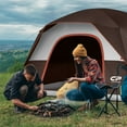 thumbnail image 2 of CAMPROS CP 6 Person Camping Tent, Easy Set up Waterproof Cabin Tent, 20% More Headroom, Brown, 2 of 7
