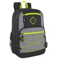 thumbnail image 6 of Trailmaker 24 Pack Bulk Backpacks, 18" Laptop Backpack with Padded Straps, Dual Zippers, Water Bottle Pocket & Multiple Storage Pockets for Travel, Work & Donation (Assorted Colors), 6 of 13