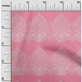thumbnail image 1 of oneOone Viscose Chiffon Fabric Leaves & Floral Block Decor Fabric Printed BTY 42 Inch Wide, 1 of 4