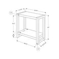 thumbnail image 3 of Cterwk 2 Tier Side Table with Bottom Shelf, End Table for Living Room, Bedroom, Gray, 3 of 11
