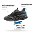 thumbnail image 4 of Zapatillas ALLSWIFIT para hombre sin cordones para caminar negras talla 9.5, 4 of 8
