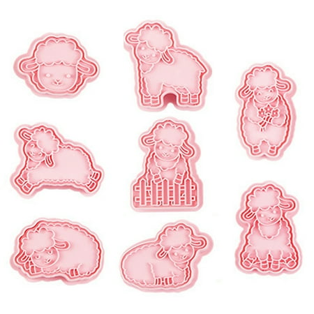 

ROZYARD Biscuit Moulds Cookie Moulds Biscuit Cutters Press Baking Gadgets for Biscuit