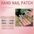 thumbnail image 6 of RAGUPEL 24Pcs Glue on Nails for Women,Diamond-Accented Square Nail Tips,3D Flower Cute Press on Nails,Long Press on Nails for Daily Life,Photo Shoots,Dating and Gatherings,Style2, 6 of 7