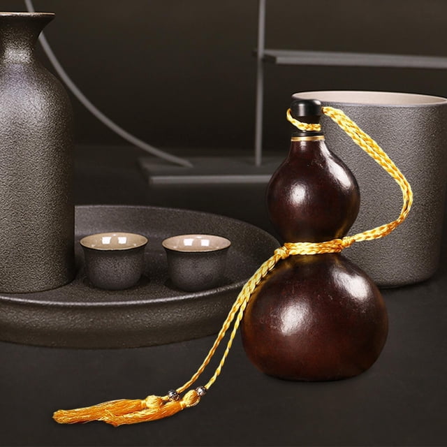 Gourd Water Bottle Traditional Beverage Kettle for Home Living Room Decoration Coffee Small