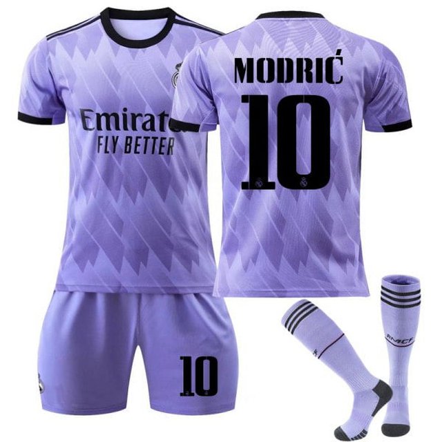 Nueva temporada 2022-2023 Real Madrid camiseta de fútbol uniformes de fútbol MODRIC 10 XL Sincero Electrónica