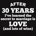 thumbnail image 3 of CafePress - 30 Years Of Love And Wine T Shirt - Women's Traditional Fit Dark T-Shirt, 3 of 4