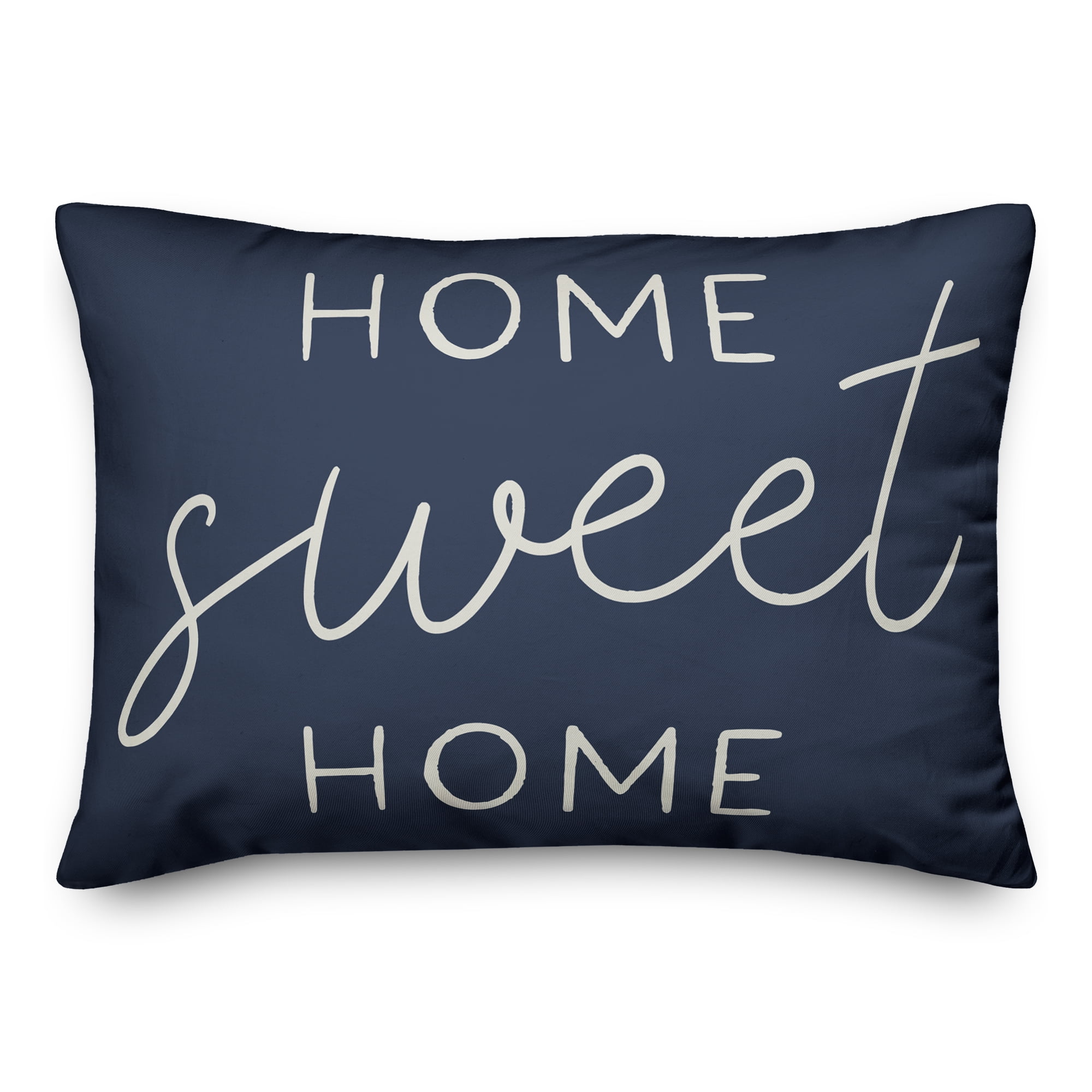 Creative Products Blue Home Sweet Home 14x20 Indoor / Outdoor Pillow