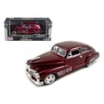 thumbnail image 3 of 1948 Chevrolet Aerosedan Fleetline Black 1/24 Diecast Model Car by Motormax, 3 of 3