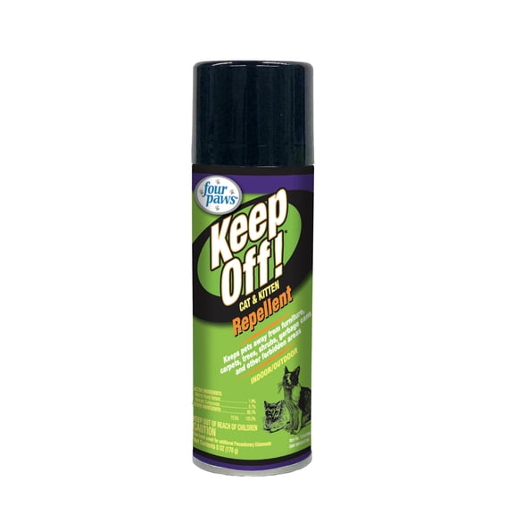 Four Paws Keep Off! Cat Repellent Spray Outdoors & Indoor 6 Ounce